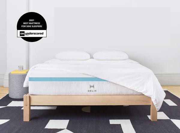 review helix mattress back pain